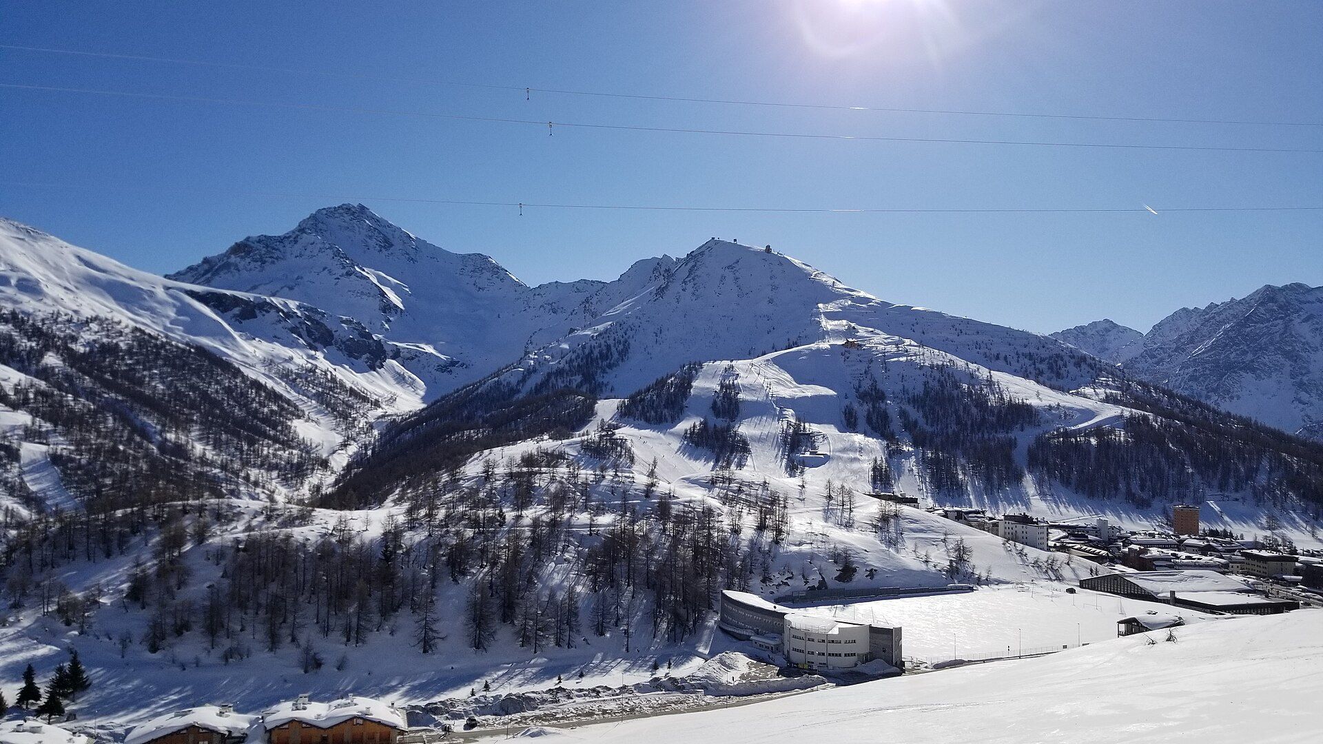 Via Lattea bei Sestriere, günstigstes Skigebiet mit mehr als 300 Kilometern